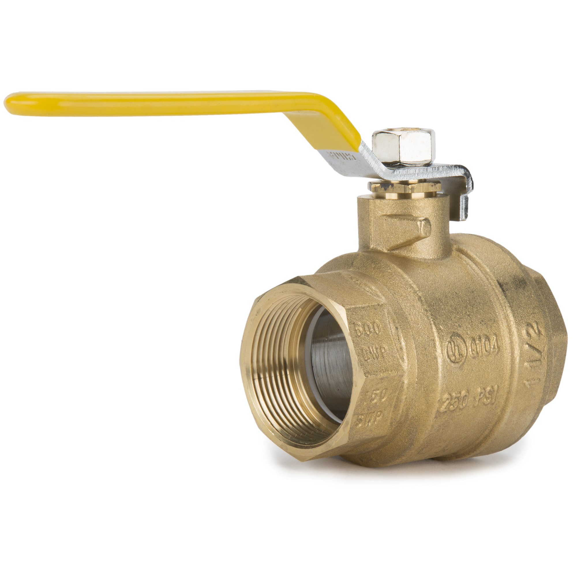 3 Brass Ball Valves Full Port For Easy Flow 7130