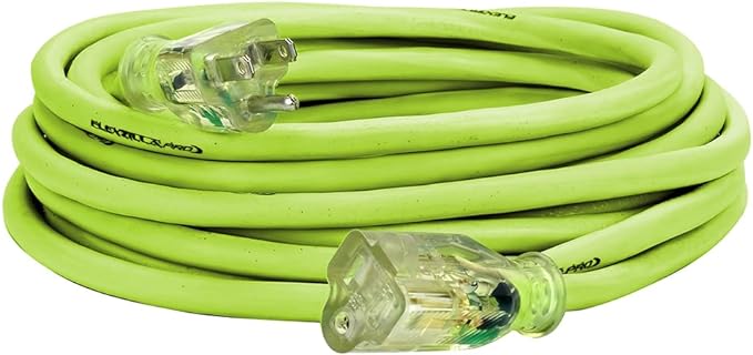 Flexzilla Indoor/Outdoor Pro Extension Cord With Lighted Plug