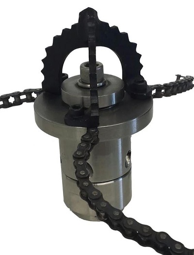 Lionfish Rotating Sewer Nozzle with Chains