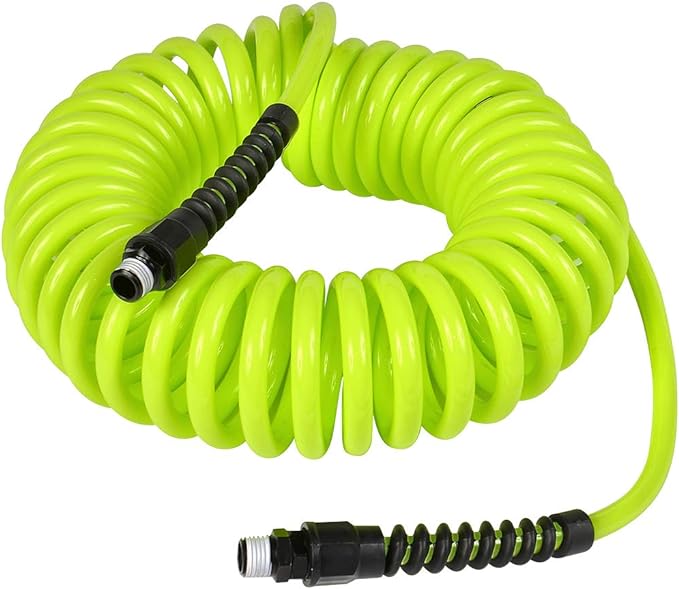 Flexzilla Polyurethane Recoil Air Hose, 1/4