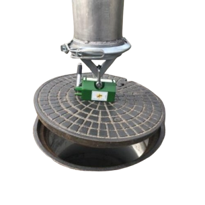 Magnetic Boom Manhole Lifter