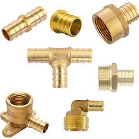 Lead Free Brass PEX Fittings