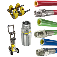 Sewer Cleaning Hose, Swage Machines and Fittings